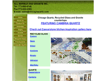 Tablet Screenshot of chicagoquartz.com